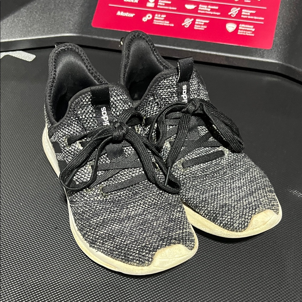 Adidas Knit Black and Gray Sneakers